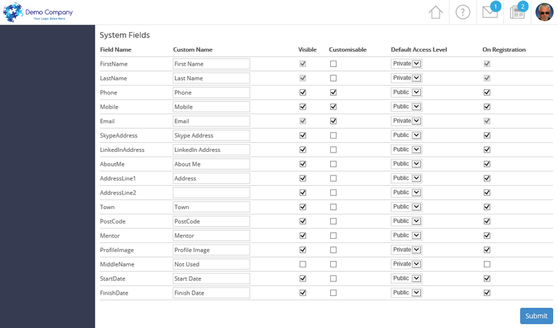 profile_customisation_system